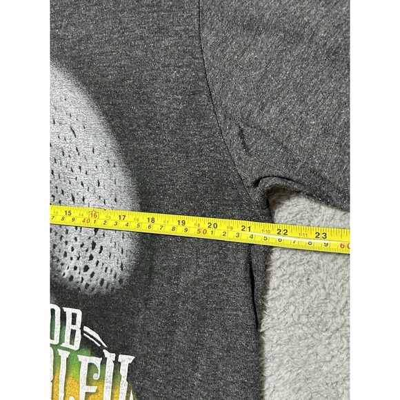 Bob Marley and The Wailers Gray Short Sleeve Shirt Size L Jamaica Collection - Picture 4 of 8